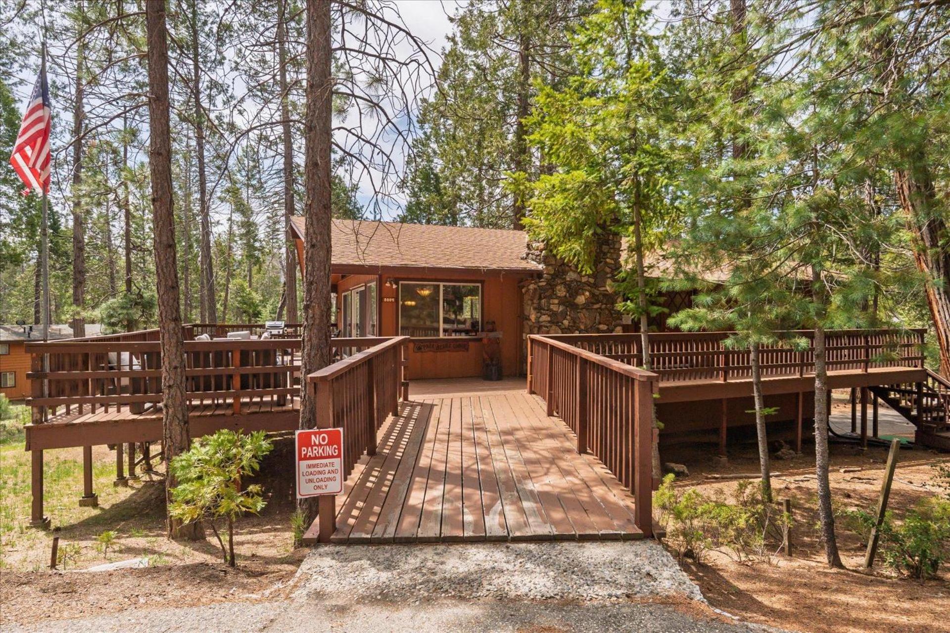 Papa Bear Cabin North Wawona Exteriör bild